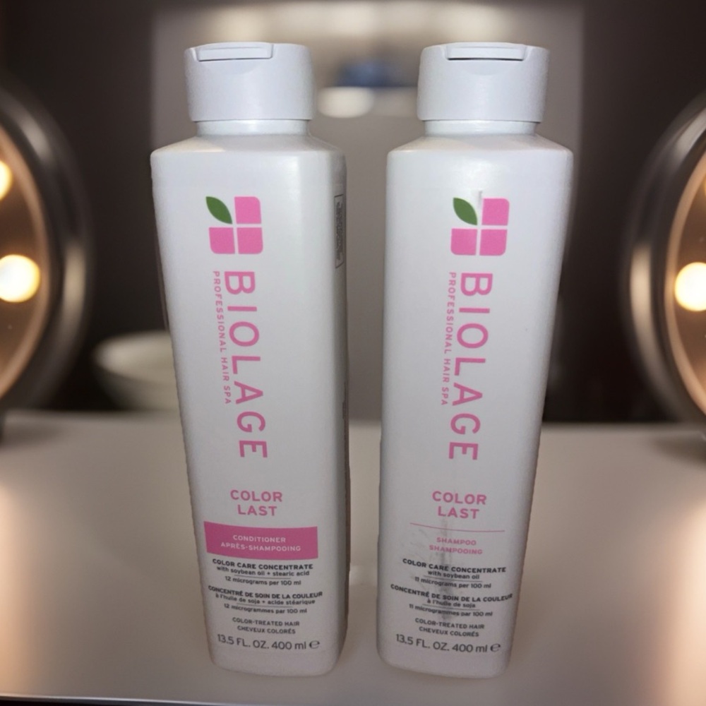 Dual Bundle Biolage Color Last Conditioner & Shampoo Protects & Preserves Color